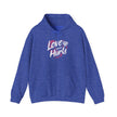 Gildan 18500 Unisex  Hooded Sweatshirt | Love Never Hurts Graphic Print