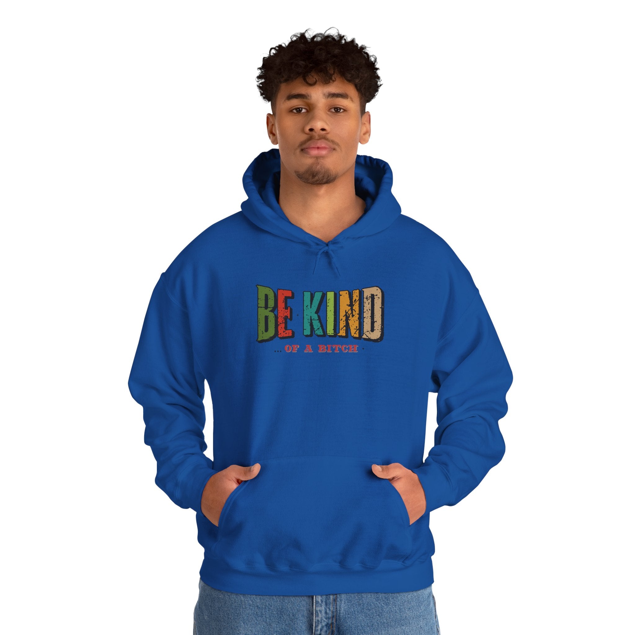 Gildan 18500 Unisex Heavy Blend Hoodie | Be Kind Graphic Print