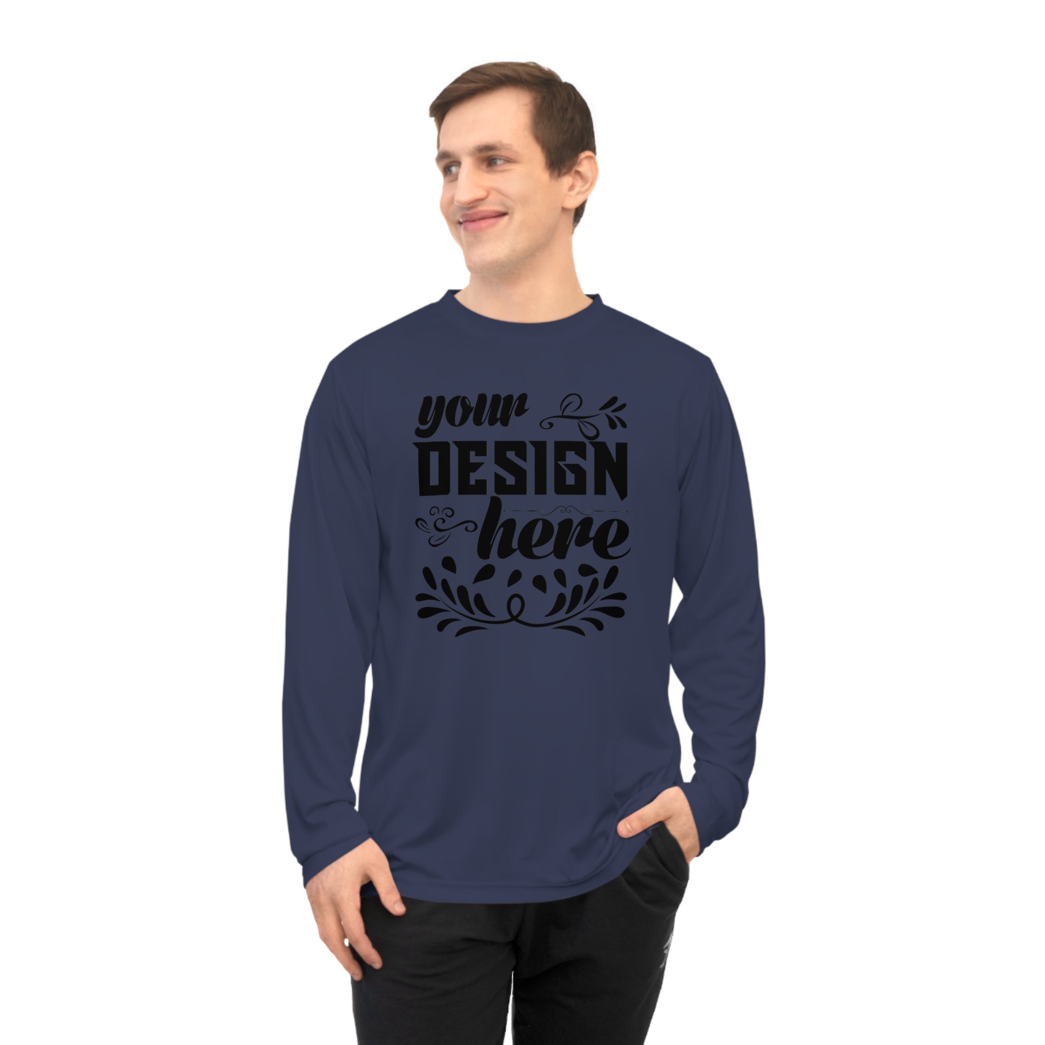 Customizable Team 365 TT11L Unisex Performance Long Sleeve Shirt