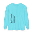 Comfort Colors 6014 Unisex  Long Sleeve T-Shirt | Booktrovert Graphic Print