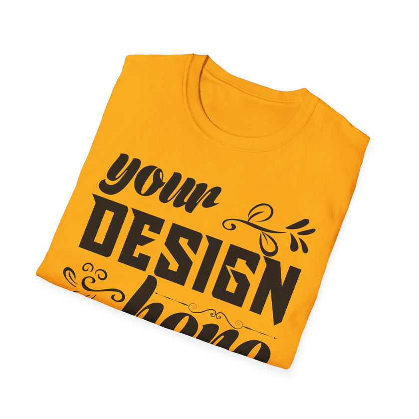 Customizable Gildan 64000 Unisex Softstyle T-Shirt Classic Fit