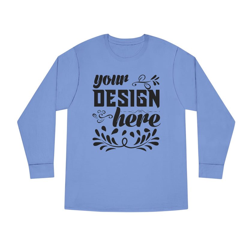 Customizable Lane Seven LS15009 Unisex Long Sleeve Crewneck Tee