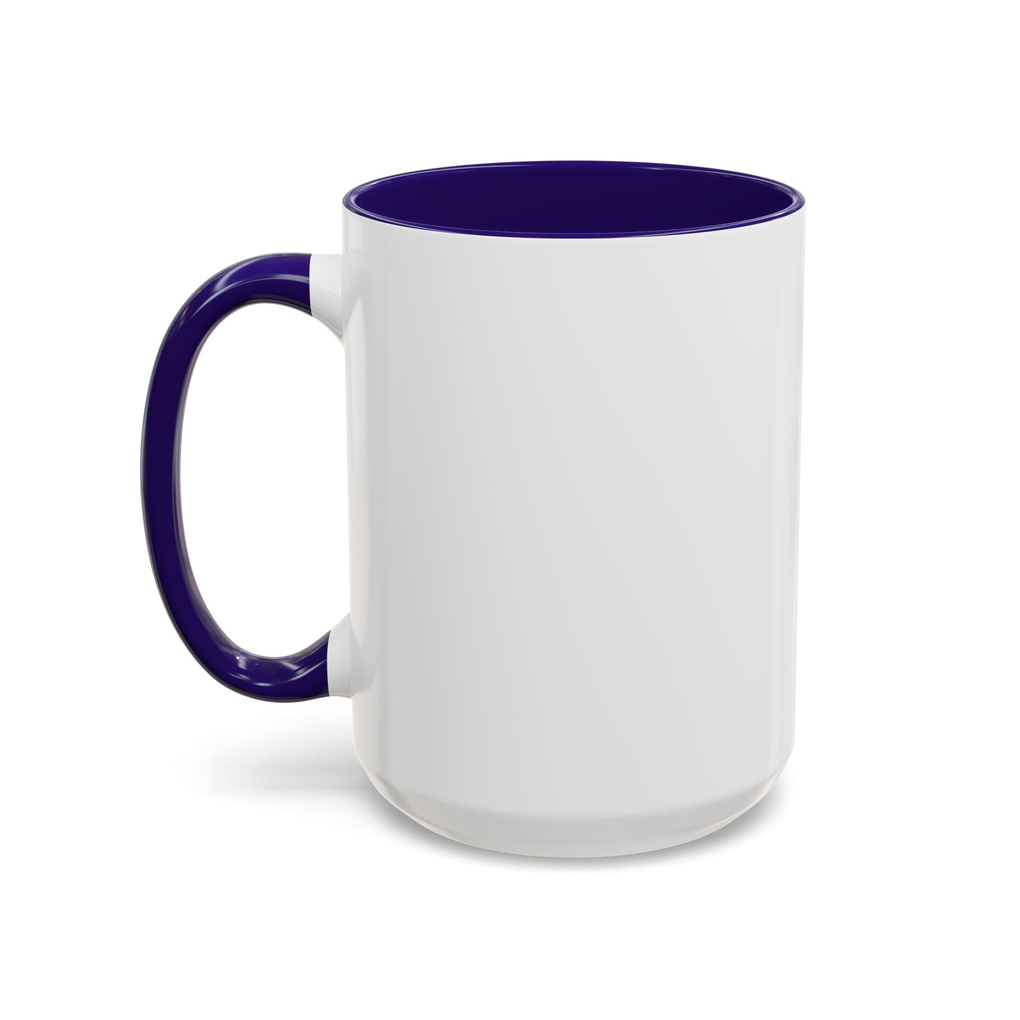 Customizable Glossy Ceramic Accent Mug 11oz and 15oz