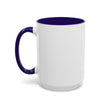 Customizable Glossy Ceramic Accent Mug 11oz and 15oz