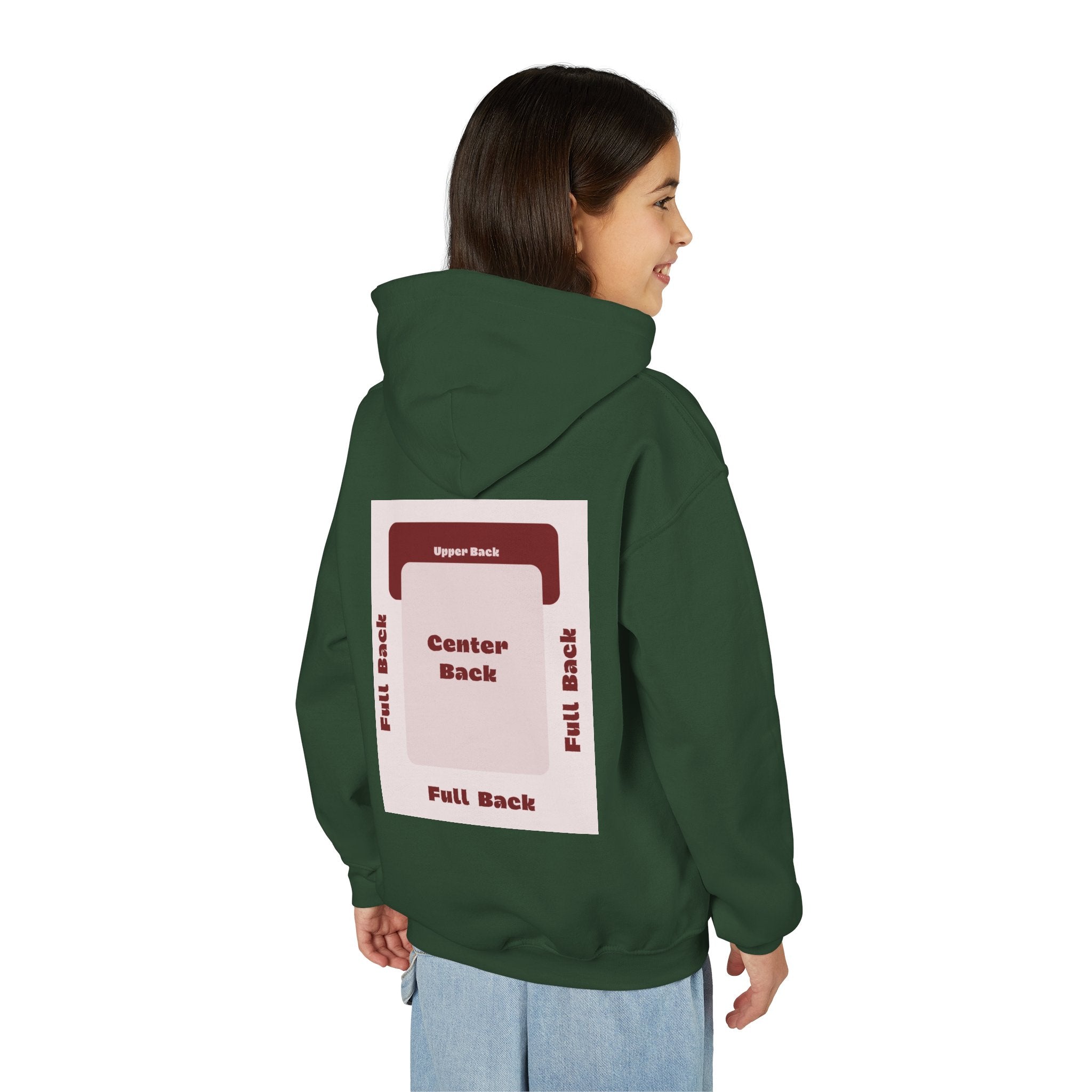 Customizable Gildan 18500B Youth Heavy Blend Hooded Sweatshirt