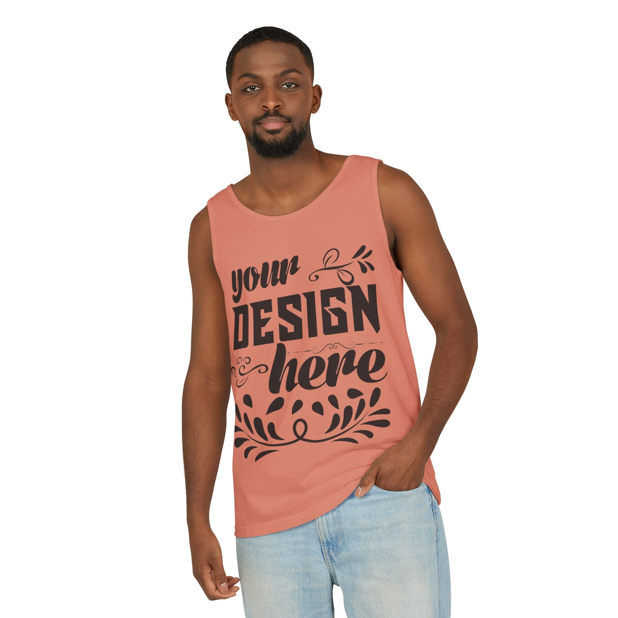 Customizable  Comfort Colors 9360  Unisex Garment Dyed Tank Top