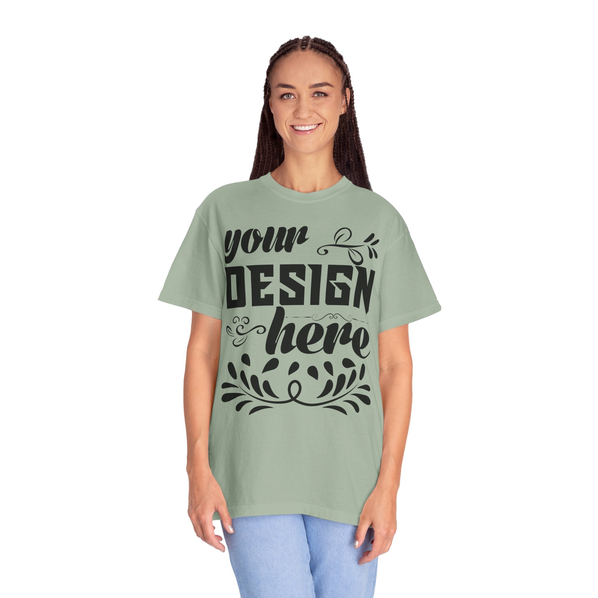 Customizable Comfort Colors 1717 Unisex Garment-Dyed T-Shirt