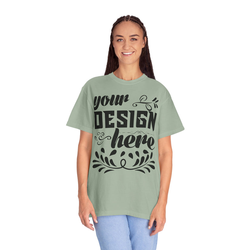 Customizable Comfort Colors 1717 Unisex Garment-Dyed T-Shirt