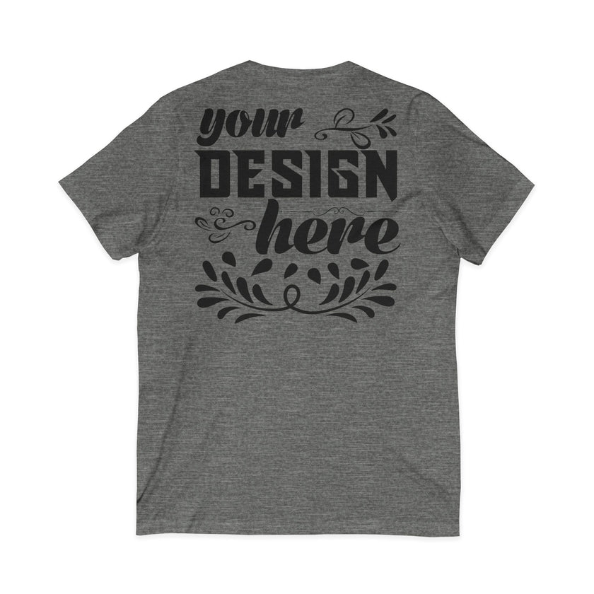 Customizable Bella+Canvas 3005 Unisex Jersey V-Neck Short Sleeve Tee