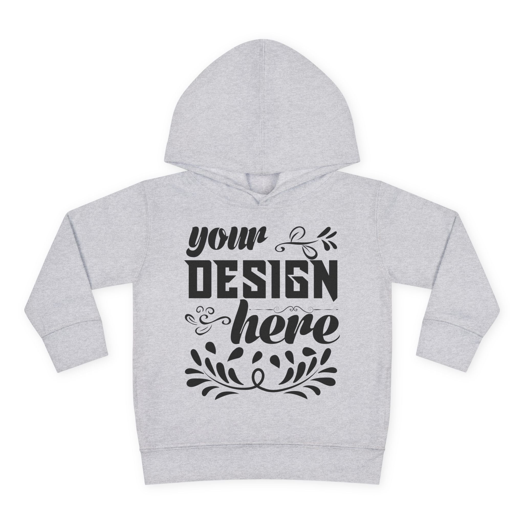 Customizable Rabbit Skins Toddler Pullover Fleece Hoodie DTG