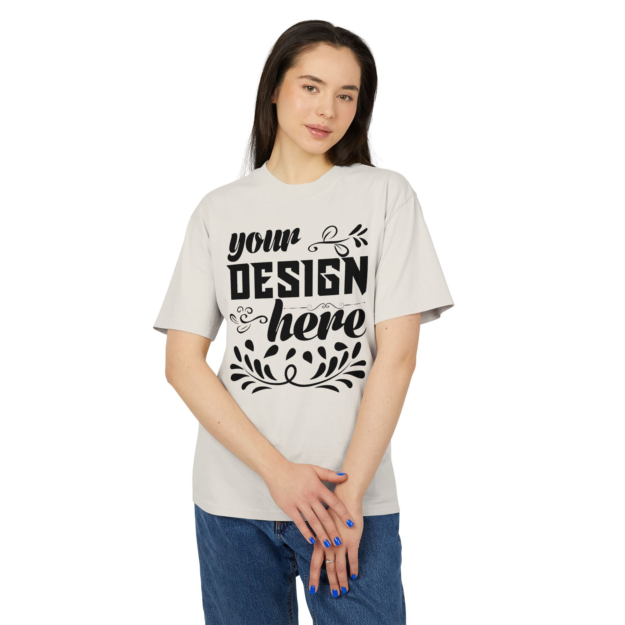 Customizable AS Colour 5082 Unisex Heavy Faded T-Shirt Oversized