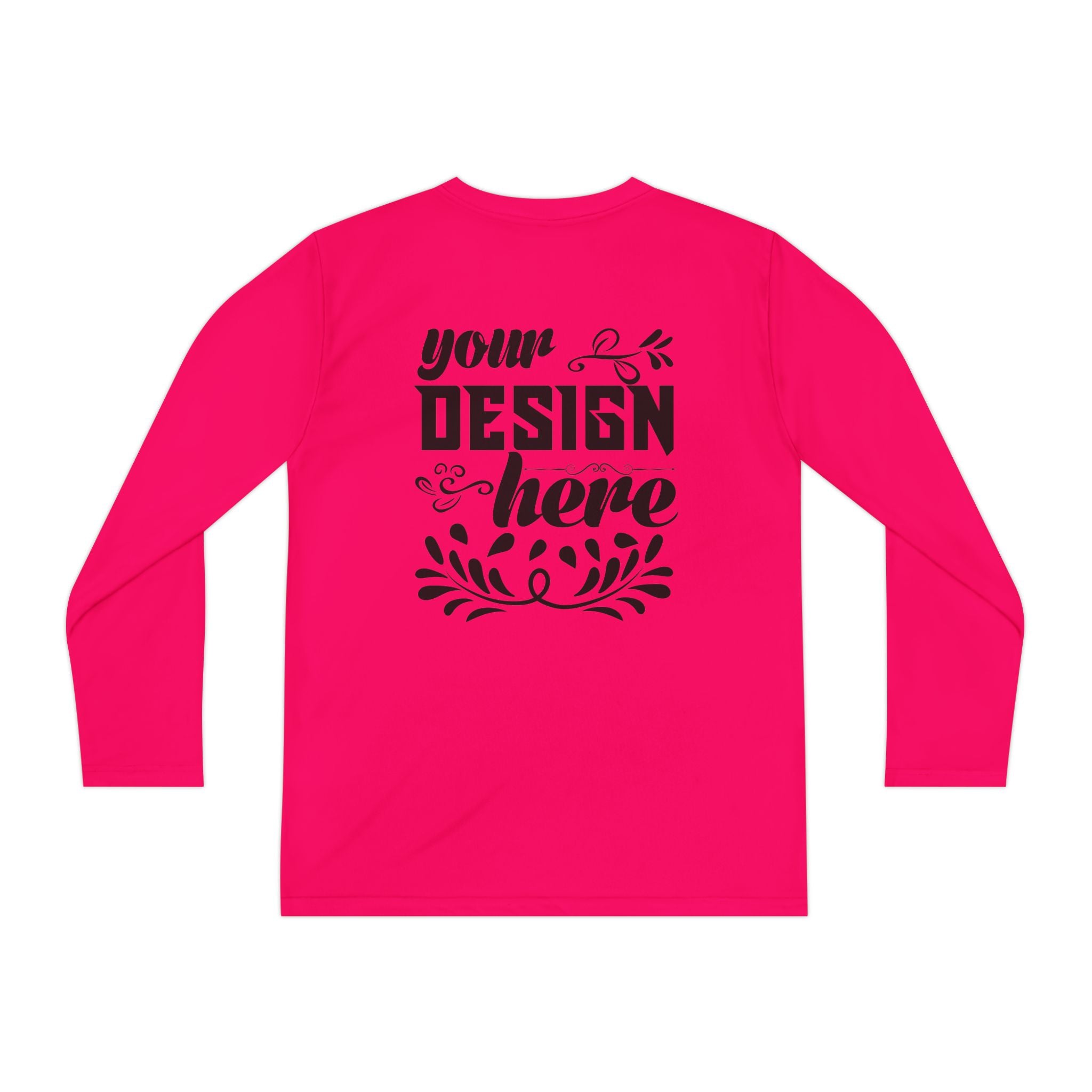 Customizable Sport Tek YST350LS Youth Long Sleeve Competitor Tee