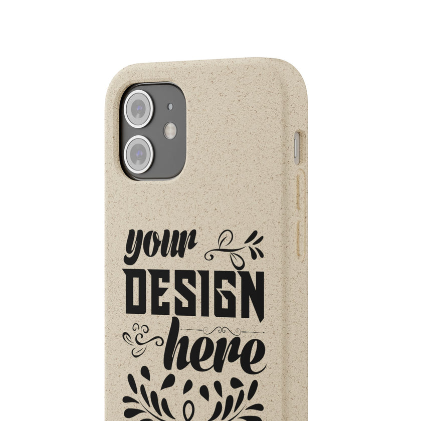 Customizable Biodegradable Phone Case Matte Finish Wireless Charging