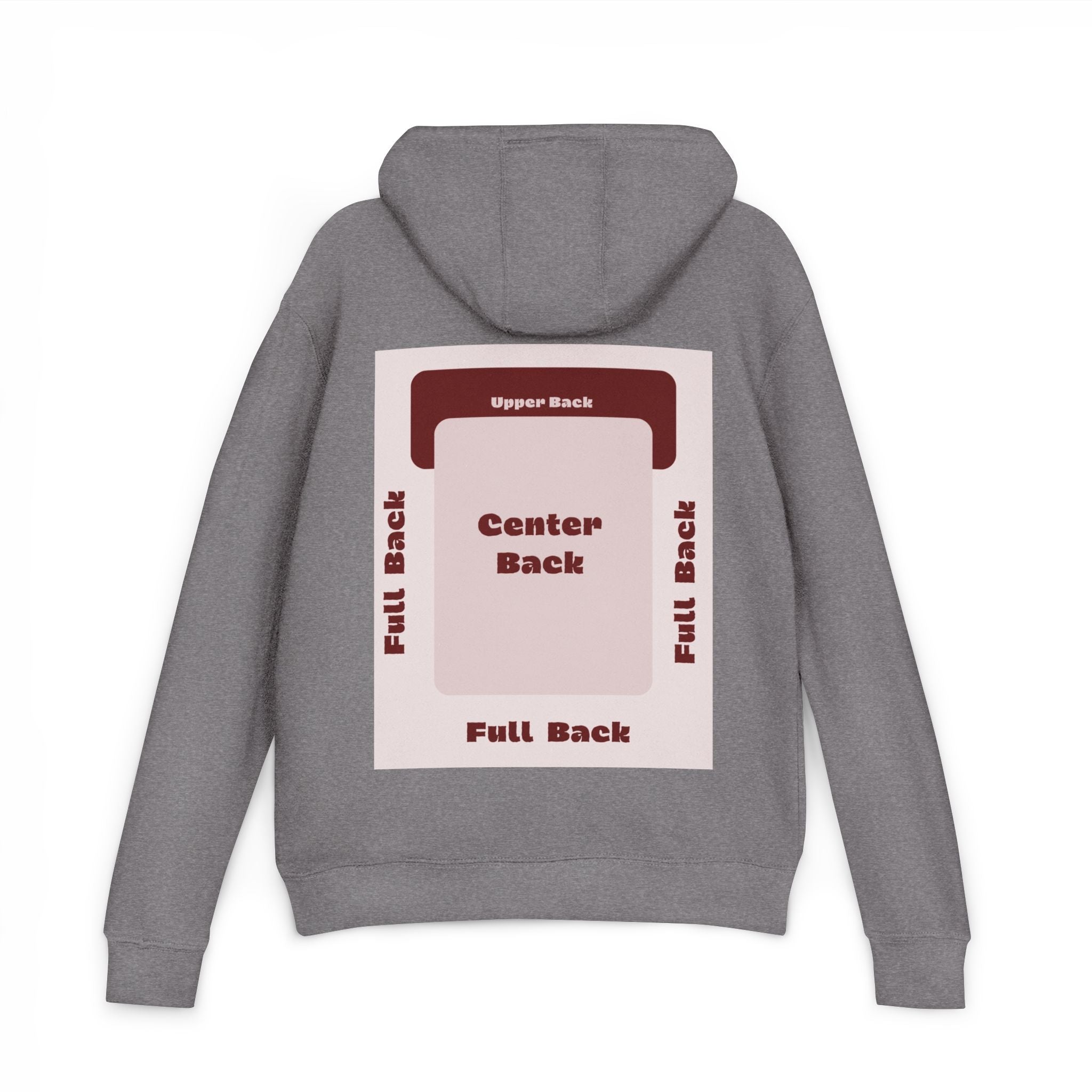 Customizable Lane Seven LS13001 Unisex French Terry Hooded Sweatshirt