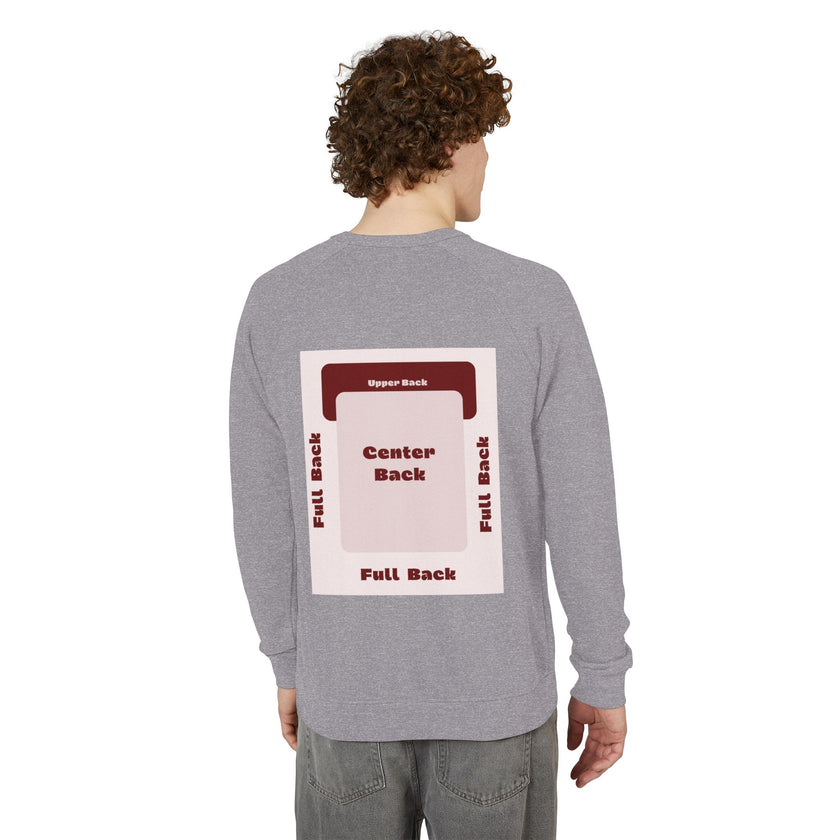 Customizable Lane Seven LS13004 Unisex French Terry Raglan Crewneck
