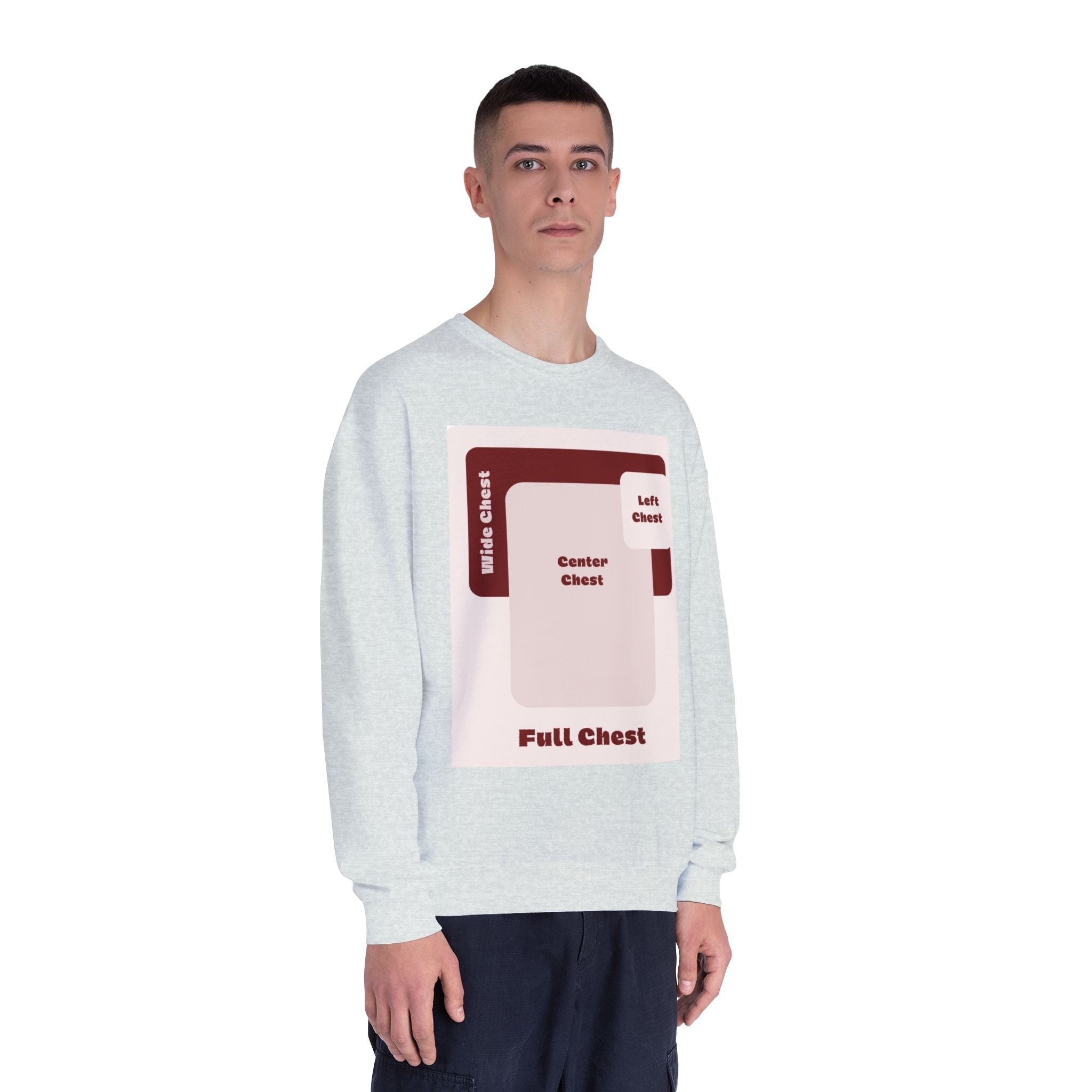 Customizable Unisex NuBlend Crewneck Sweatshirt DTG Print