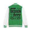 Customizable AWDis JH043 Unisex Heavyweight Letterman Jacket