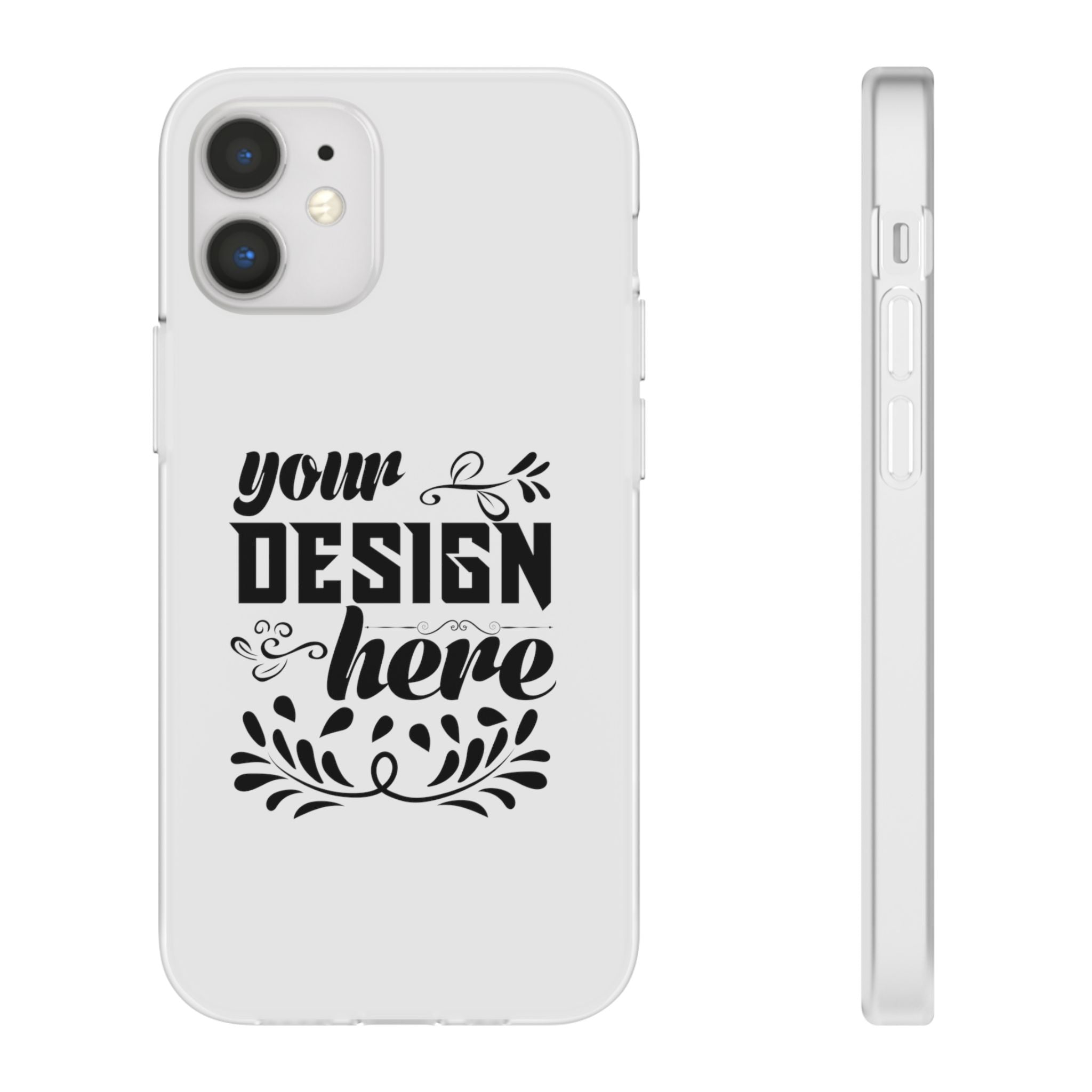 Customizable Flexi TPU Phone Case Slim Matte Protective Cover