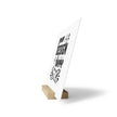Customizable Gallery Board with Wooden Stand 1.8mm Giclée Print