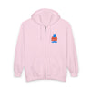 Gildan 18600 Unisex Full Zip Hoodie | Super Daddy Embroidery