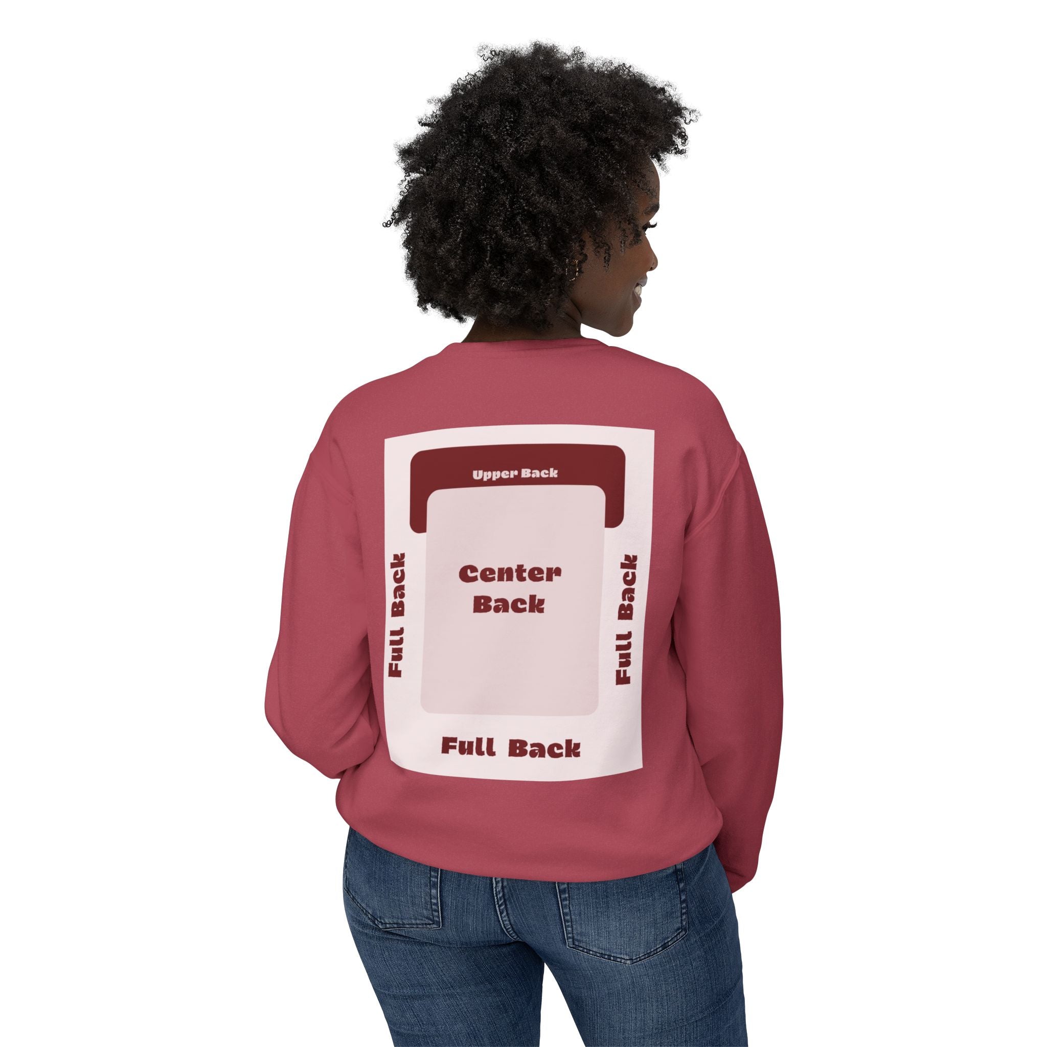 Customizable Comfort Colors 1466 Unisex Lightweight Crewneck DTG Design