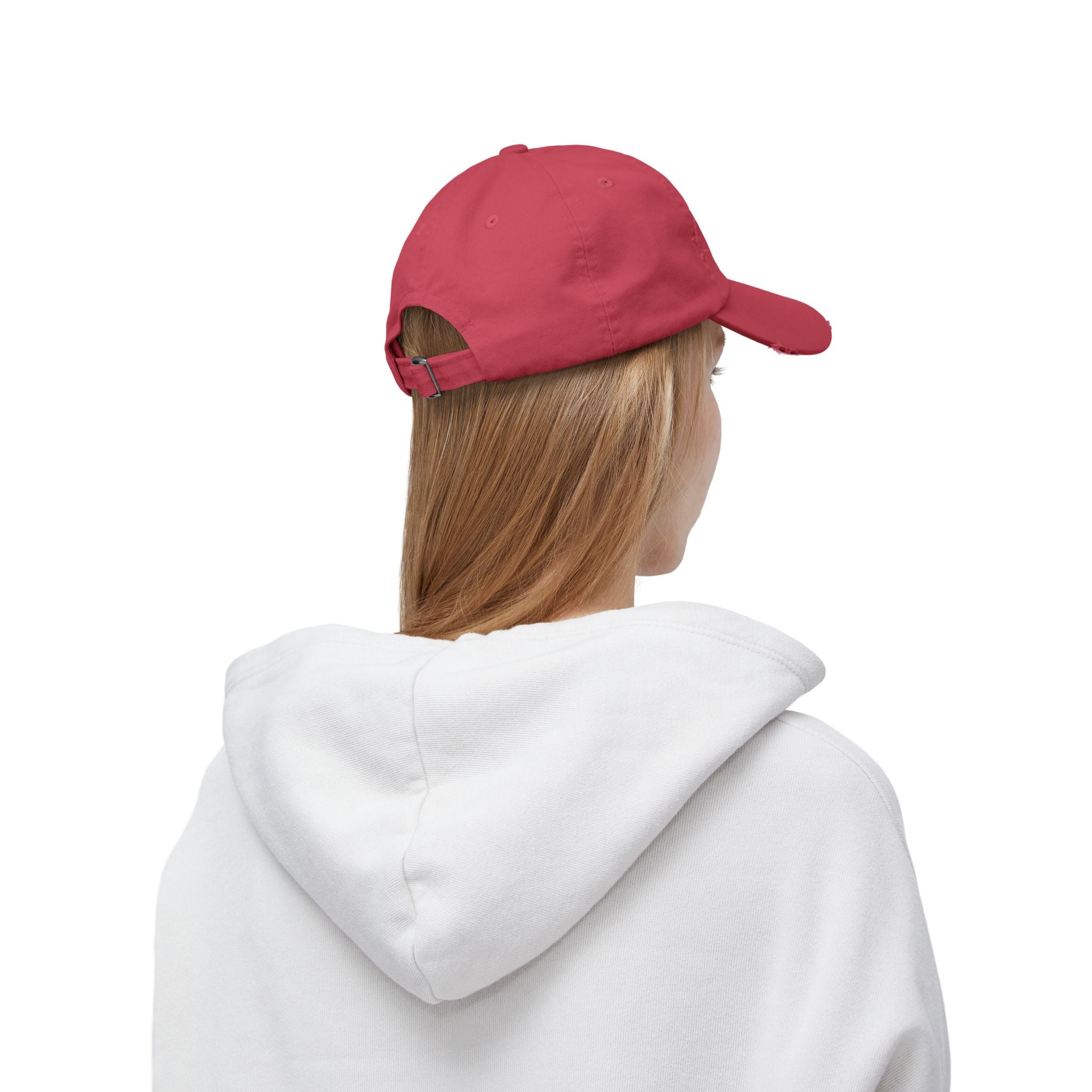 Customizable District DT600 Distressed Cotton Cap for Personalized Style