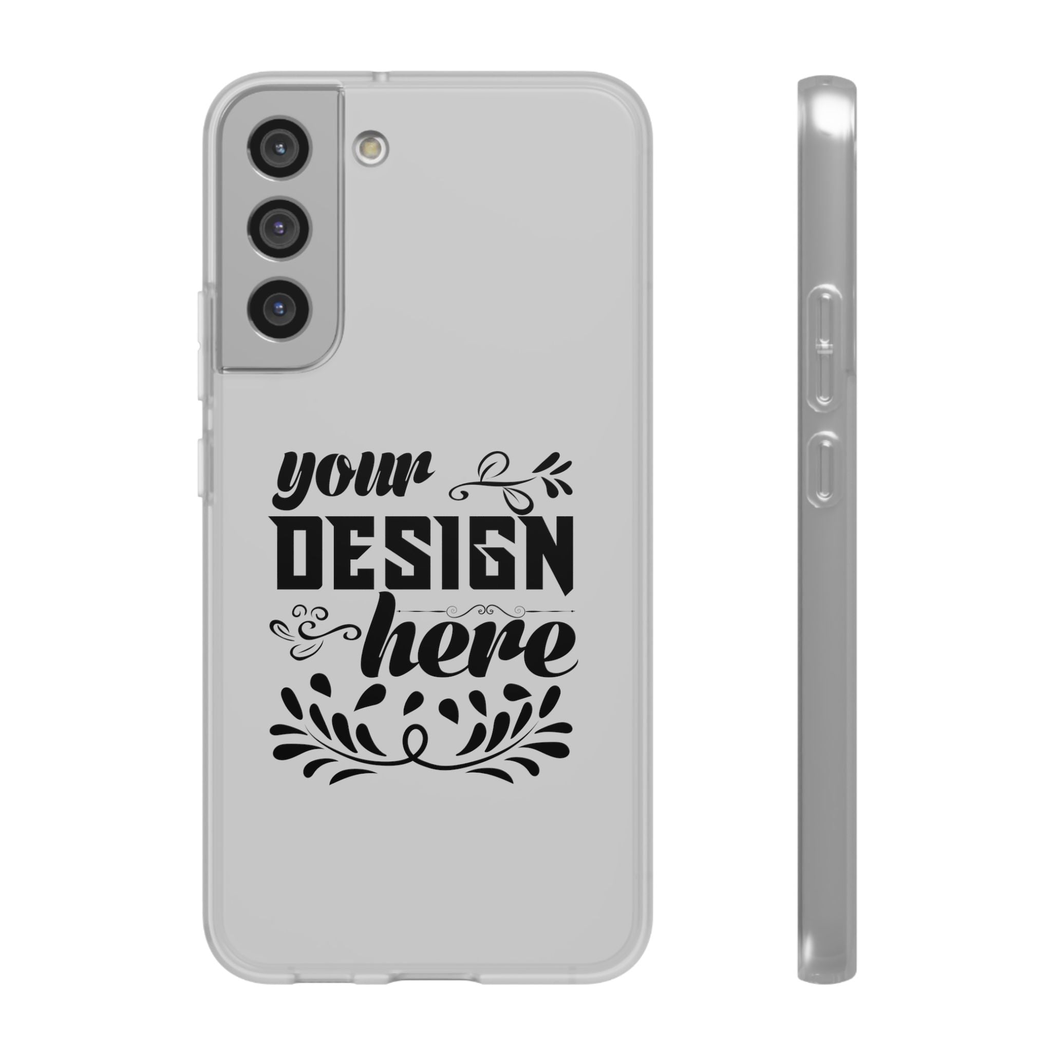 Customizable Flexi TPU Phone Case Slim Matte Protective Cover