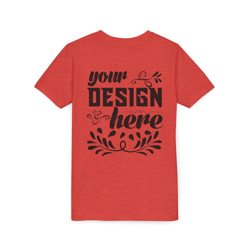 Customizable Bella+Canvas 3001Y Youth Short Sleeve T-Shirt Premium Fit