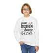 Customizable Gildan 18000B Youth Heavy Blend Crewneck Sweatshirt