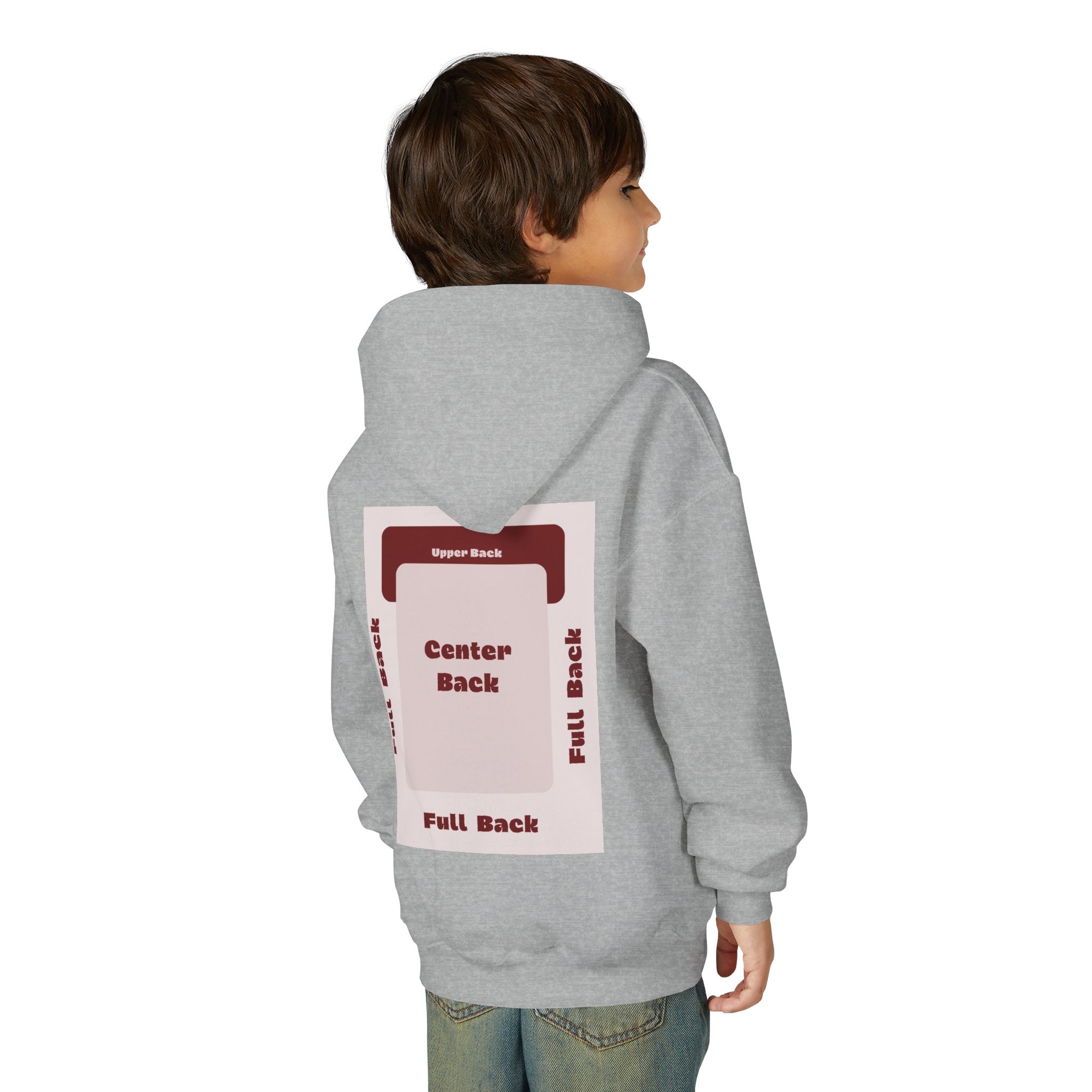 Customizable Gildan 18500B Youth Heavy Blend Hooded Sweatshirt