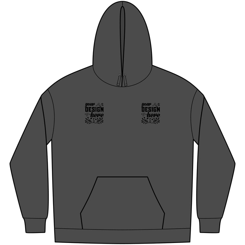 Customizable District DT6100 Mens VIT Fleece Hoodie