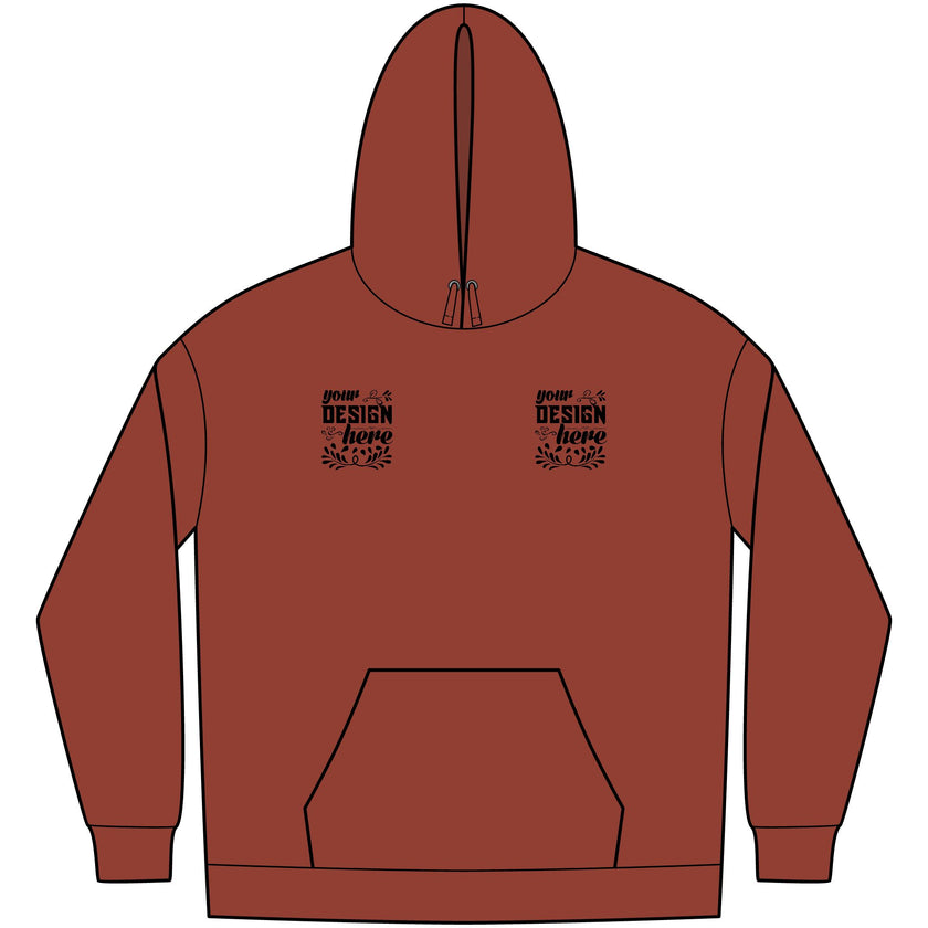 Customizable District DT6100 Mens VIT Fleece Hoodie