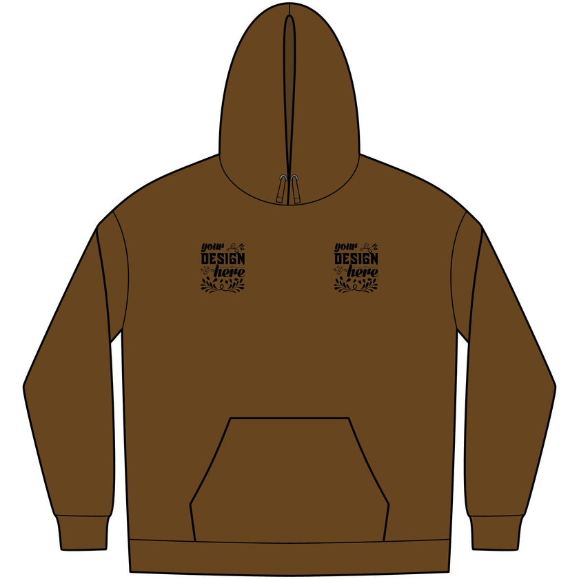 Customizable District DT6100 Mens VIT Fleece Hoodie