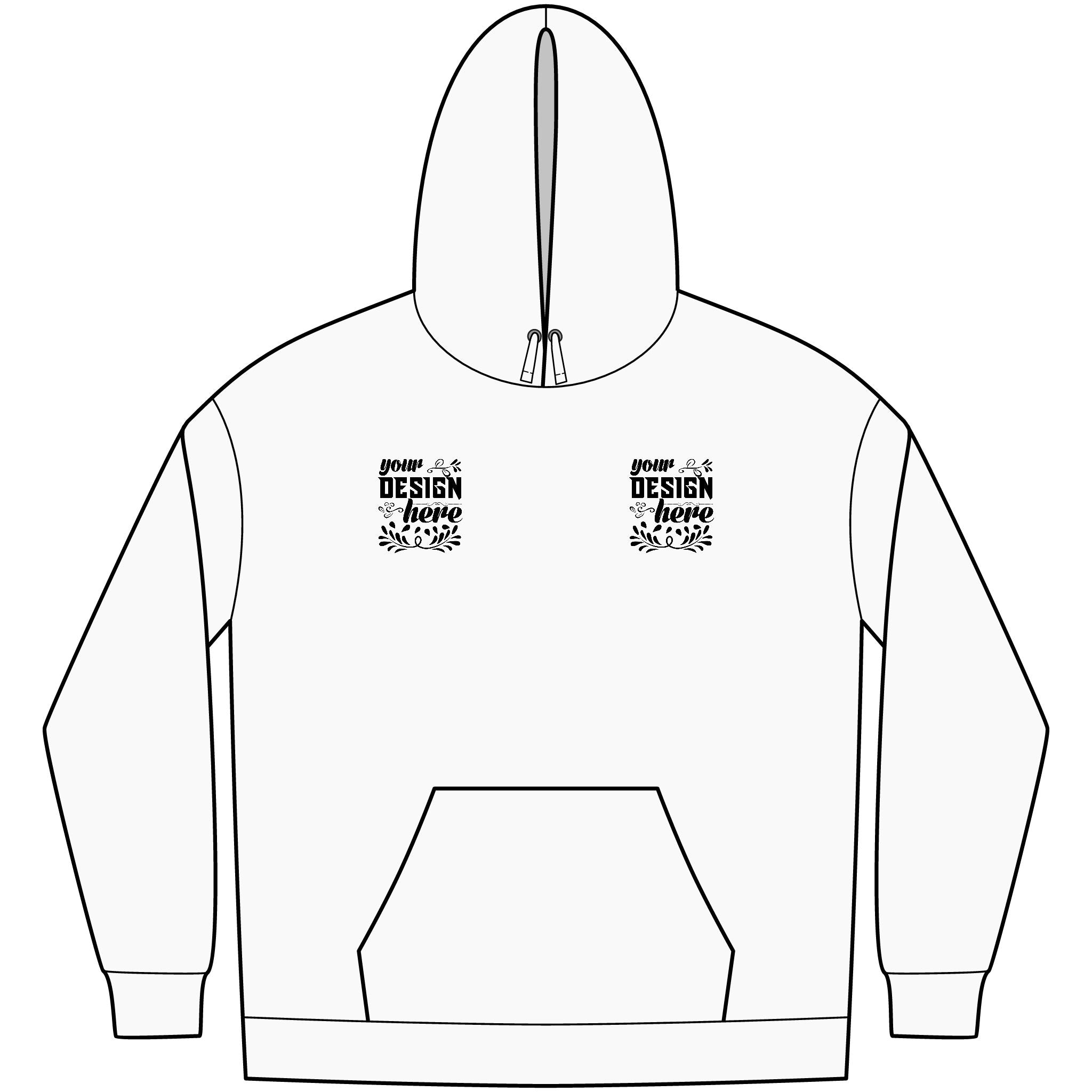 Customizable District DT6100 Mens VIT Fleece Hoodie