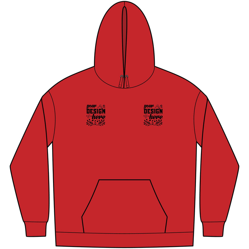 Customizable District DT6100 Mens VIT Fleece Hoodie