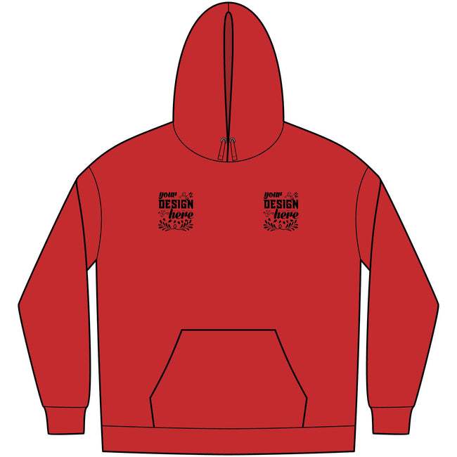 Customizable District DT6100 Mens VIT Fleece Hoodie