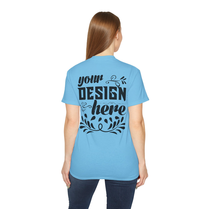 Customizable Gildan 2000 Unisex Ultra Cotton Crew Neck T-Shirt