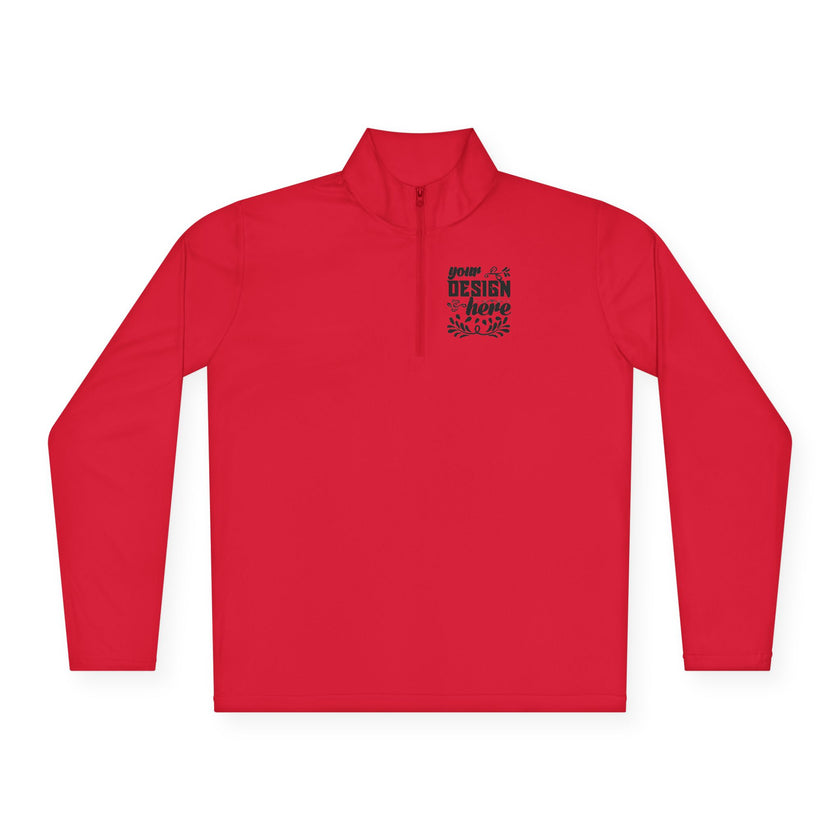 Customizable Sport Tek ST357 Unisex Lightweight Polyester Quarter Zip Pullover