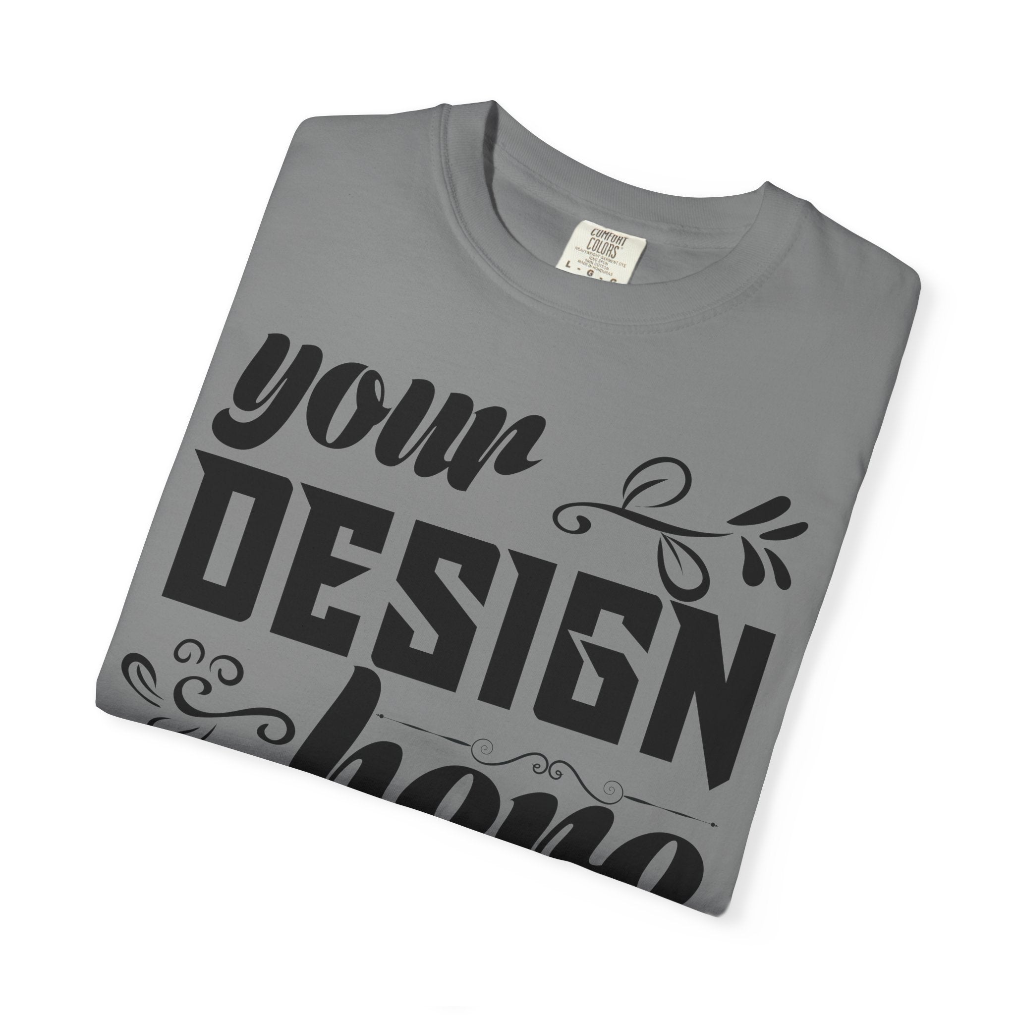 Customizable Comfort Colors 1717 Unisex Garment-Dyed T-Shirt