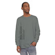 Comfort Colors 6014 Unisex  Long Sleeve T-Shirt | Booktrovert Graphic Print