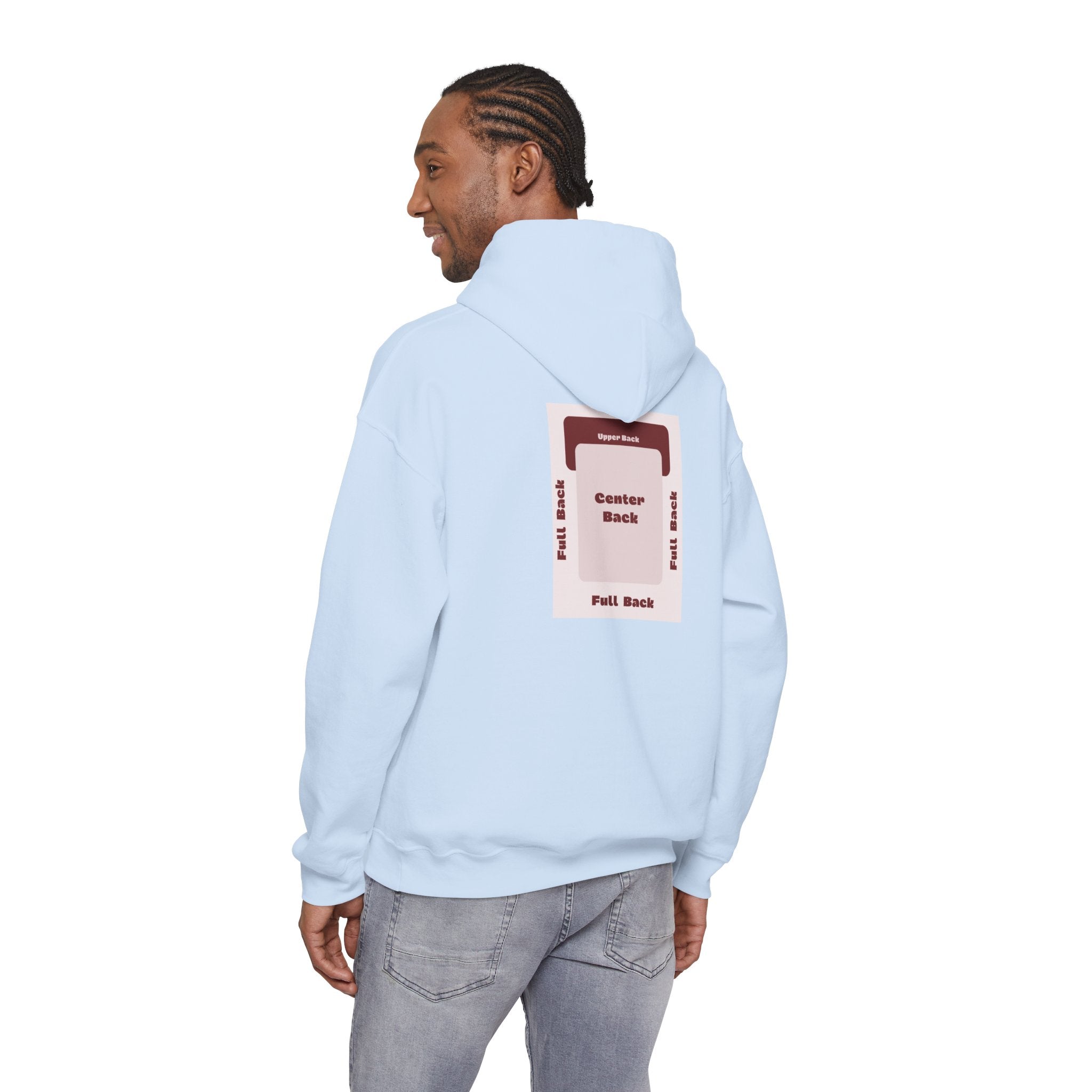 Customizable Gildan 18500 Unisex Heavy Blend Hooded Sweatshirt