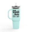 Customizable Polar Camel 40oz Insulated Travel Mug with Handle and Straw (Best Seller)