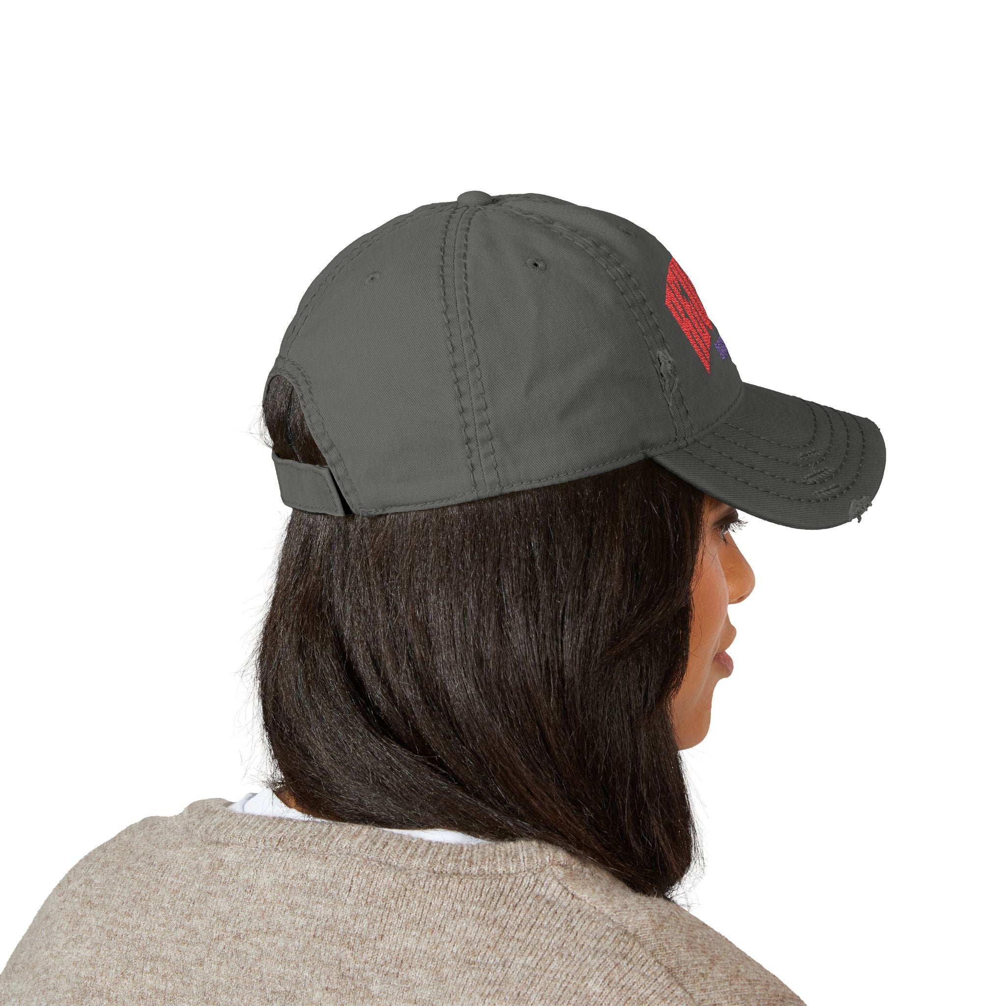 OTTO Cap 104-1018 Distressed Dad Hat 