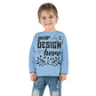 Customizable Rabbit Skins 3302 Toddler Long Sleeve T-Shirt