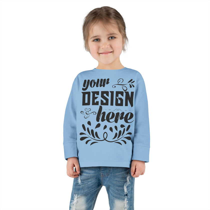 Customizable Rabbit Skins 3302 Toddler Long Sleeve T-Shirt
