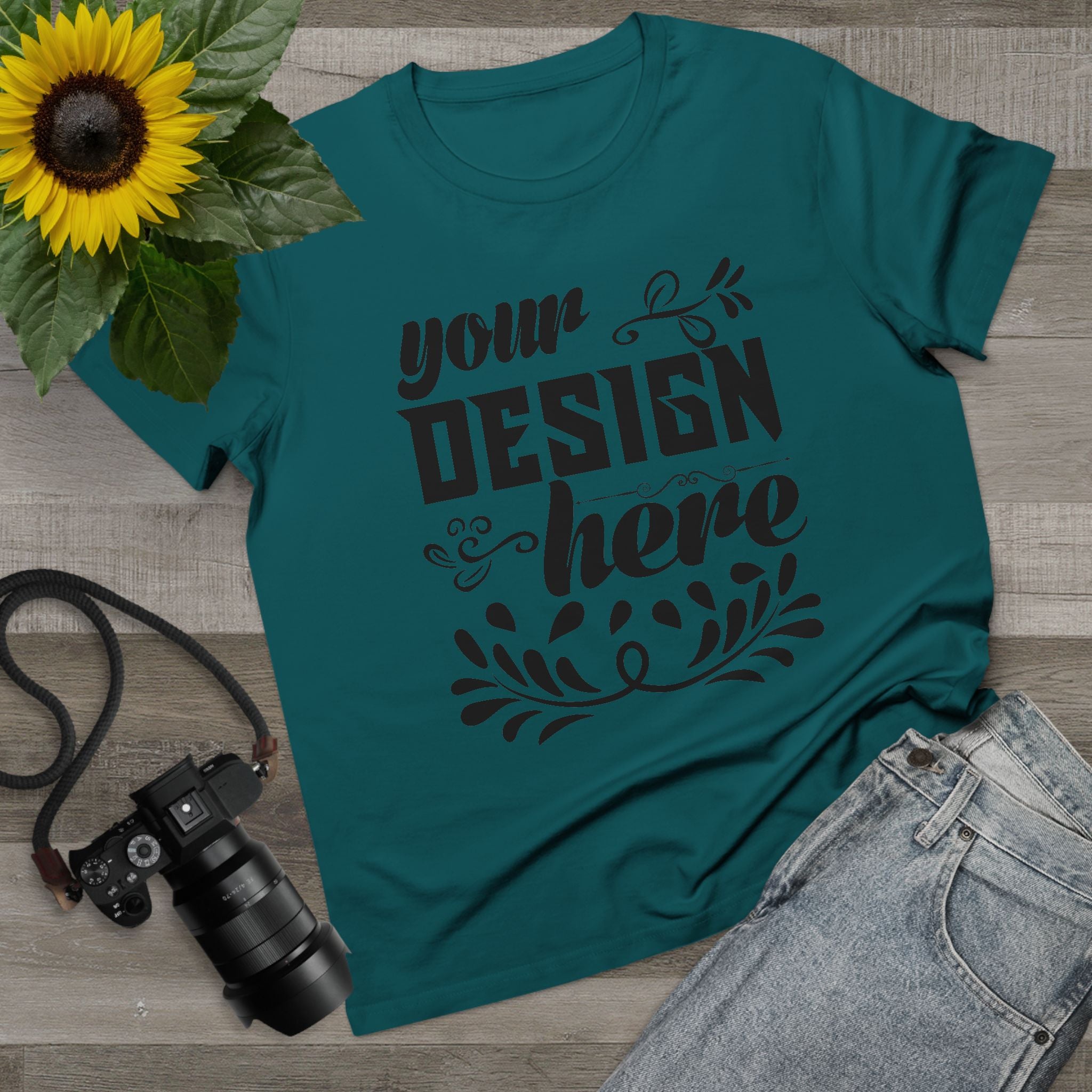 Customizable AS Colour 4001 Womens Maple Cotton T-Shirt