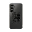 Customizable Clear Impact Resistant Phone Case With TPU Sides Wireless Ready