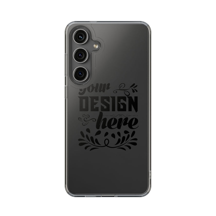 Customizable Clear Impact Resistant Phone Case With TPU Sides Wireless Ready