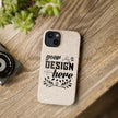 Customizable Biodegradable Phone Case Matte Finish Wireless Charging