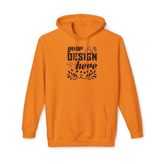 Customizable Bayside 960 Unisex Heavyweight Hooded Sweatshirt Made in US